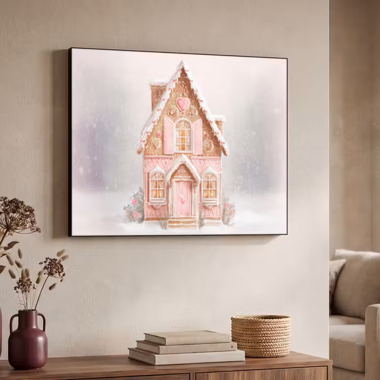 Art Frame - Huisje - Suiker - Pastel — 7