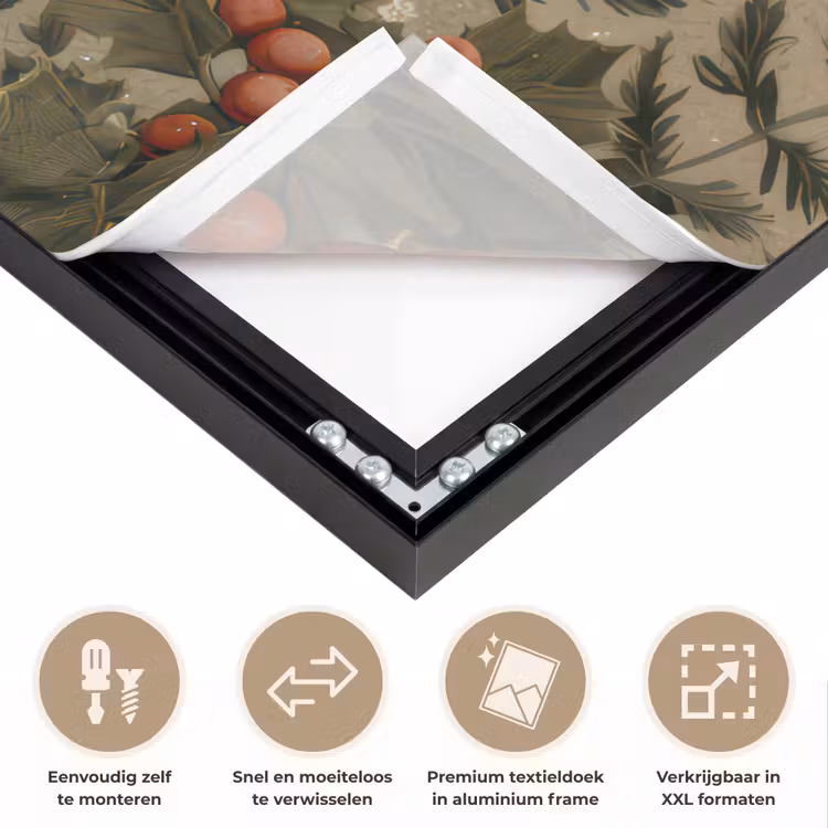 Art Frame - Kerstgnome - Konijntjes - Kleurrijk — 4