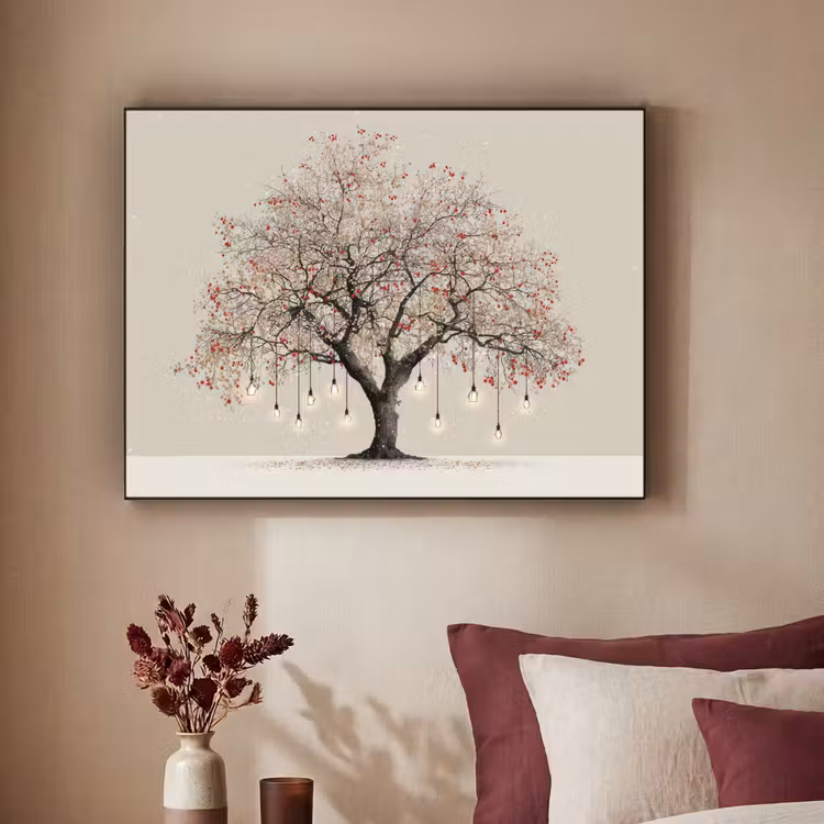 Art Frame - Lichtboom - Winter - Kerst - Meerkleurig — 3