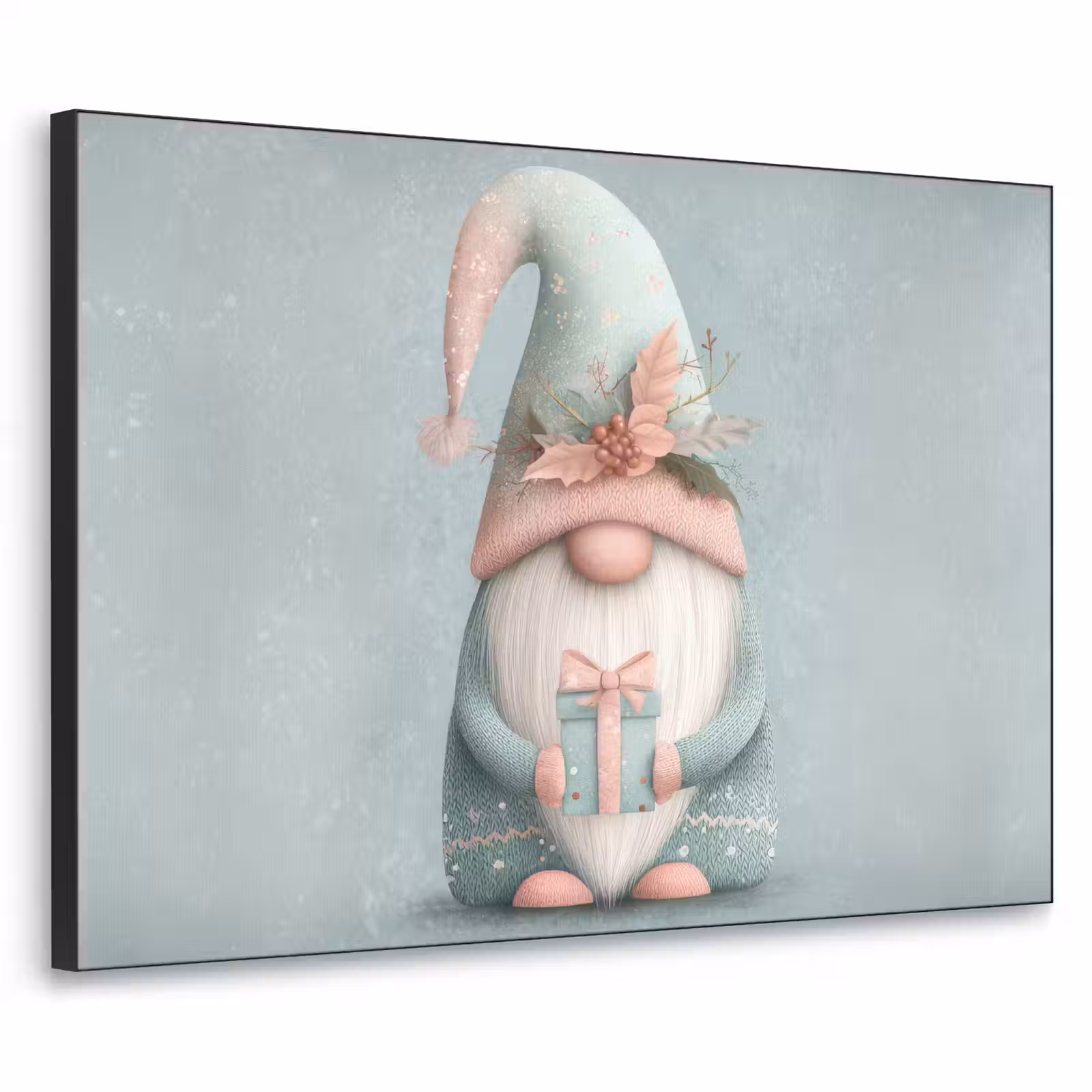 Art Frame - Kerstgnome - Cadeau - Groen — 1