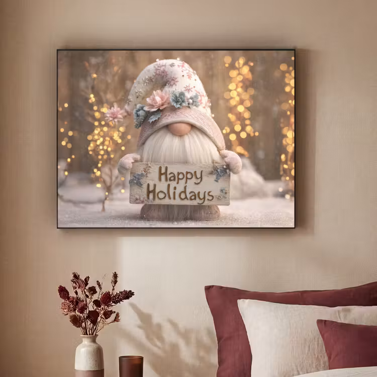 Art Frame - Kerst - Gnome - Bord - Kleurrijk — 3