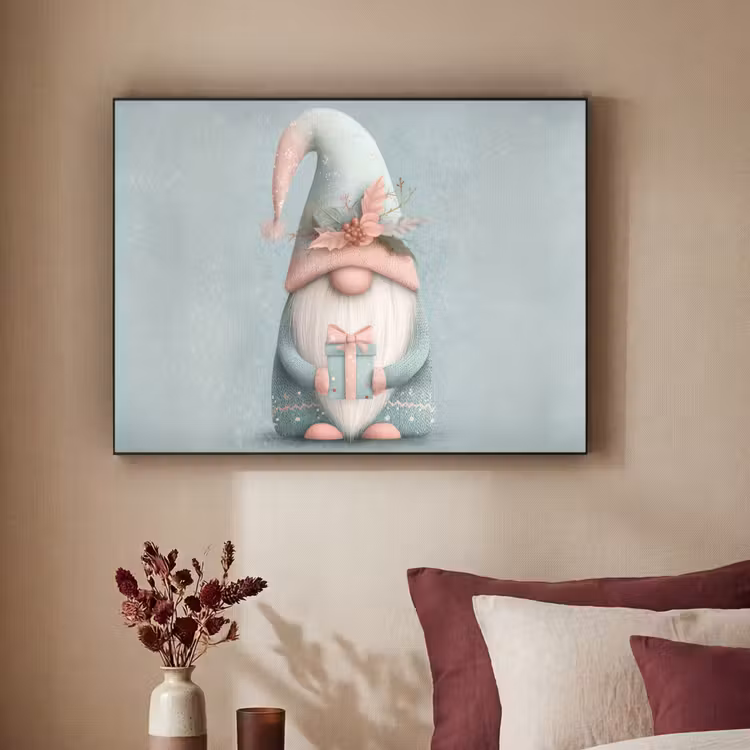 Art Frame - Kerstgnome - Cadeau - Groen — 3
