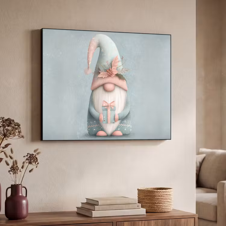 Art Frame - Kerstgnome - Cadeau - Groen — 7
