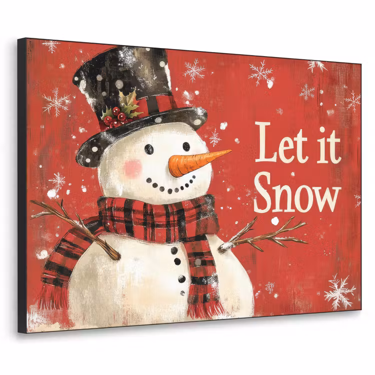 Art Frame - Sneeuwpret - Winter - Sneeuwpop — 1