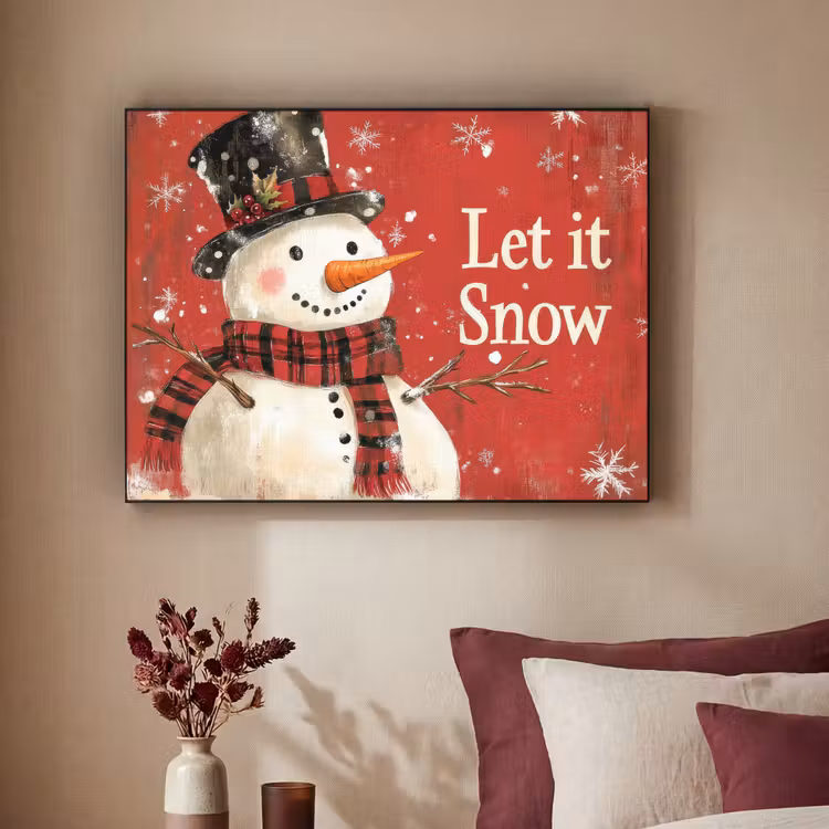 Art Frame - Sneeuwpret - Winter - Sneeuwpop — 3