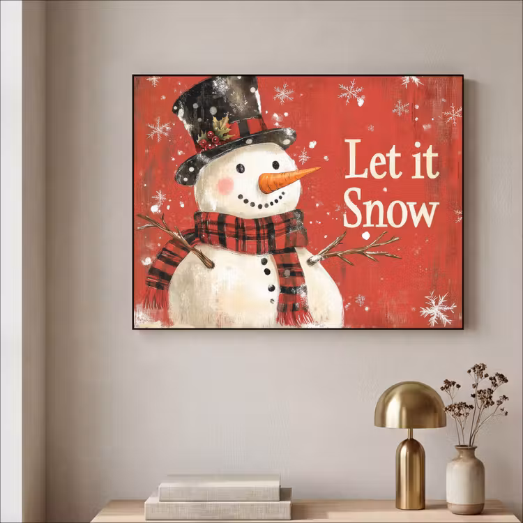 Art Frame - Sneeuwpret - Winter - Sneeuwpop — 5