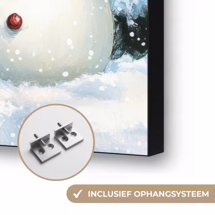 Art Frame - Vrolijk - Sneeuw - Kleurrijk — 6