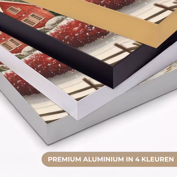 Art Frame - Kerstsfeer - Landelijk - Rood — 2