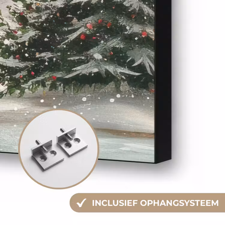 Art Frame - Kerstsfeer - Landelijk - Rood — 6