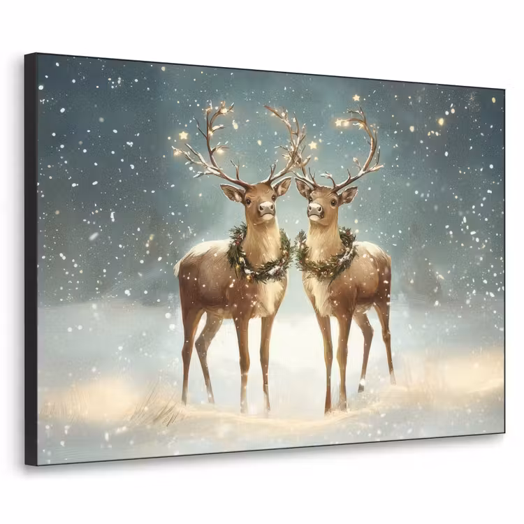 Art Frame - Kerstmagie - Winterwoud - Rendier — 1