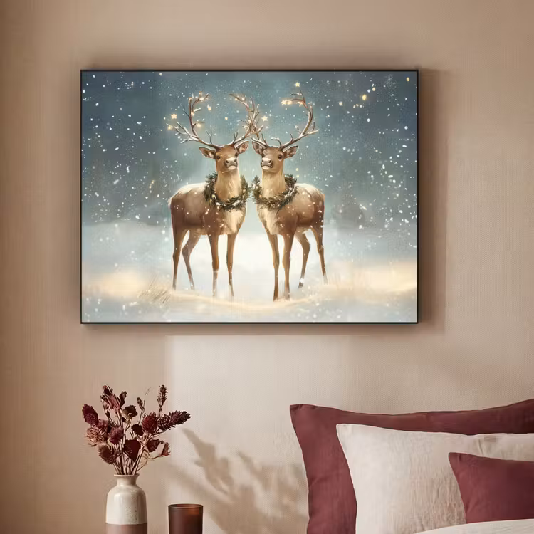 Art Frame - Kerstmagie - Winterwoud - Rendier — 3