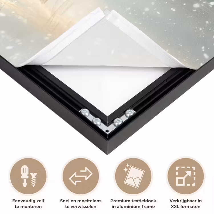 Art Frame - Kerstmagie - Winterwoud - Rendier — 4