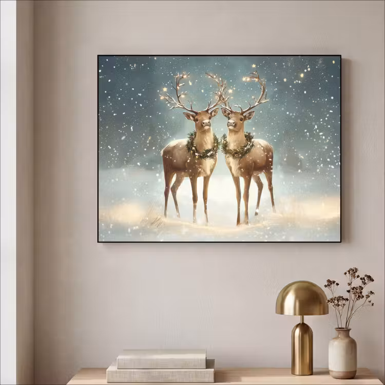 Art Frame - Kerstmagie - Winterwoud - Rendier — 5