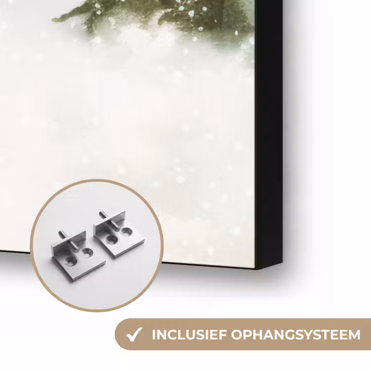Art Frame - Kerstman- Winter - Sneeuw - Wit - Rood — 6