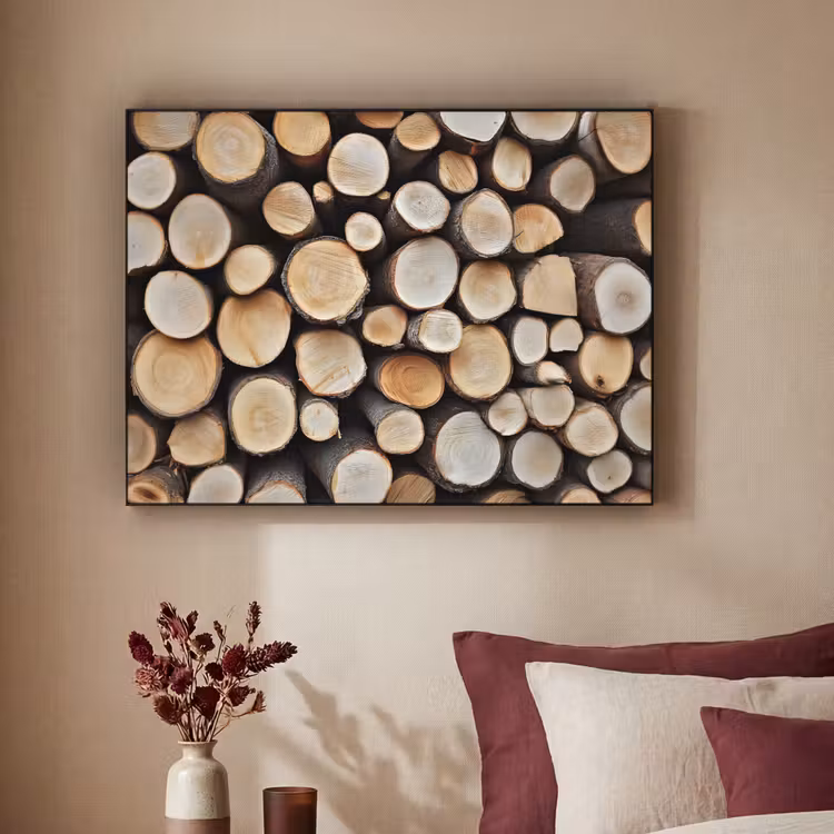 Art Frame - Hout - Boomstammen - Textuur — 3