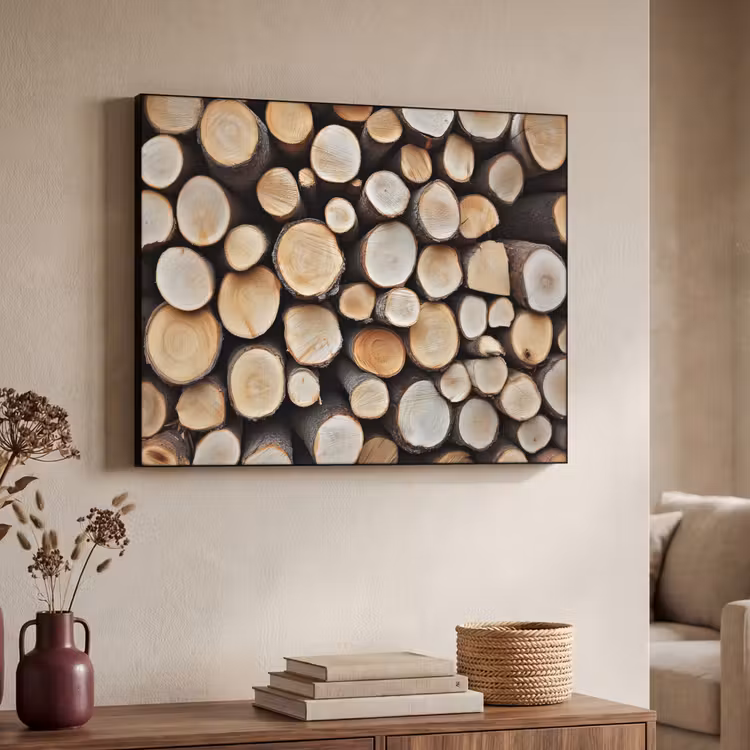 Art Frame - Hout - Boomstammen - Textuur — 7