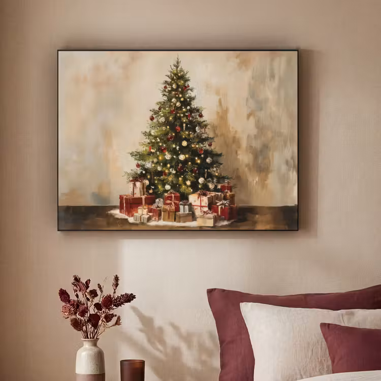Art Frame - Kerstboom - Versierd - Kleurrijk — 3