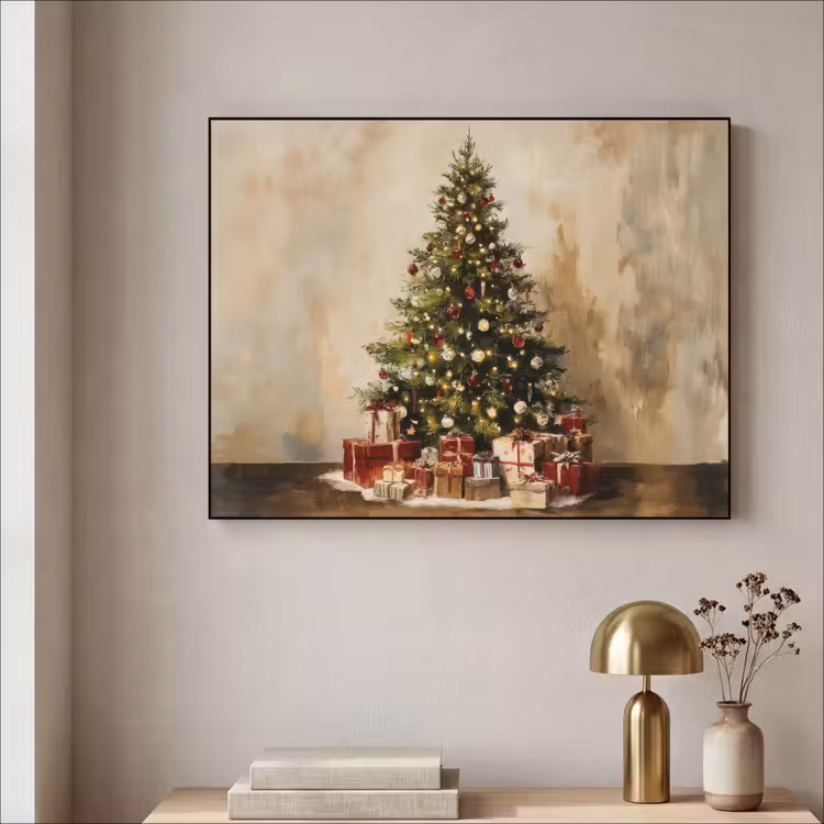 Art Frame - Kerstboom - Versierd - Kleurrijk — 5