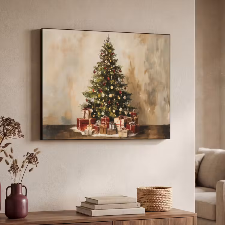 Art Frame - Kerstboom - Versierd - Kleurrijk — 7