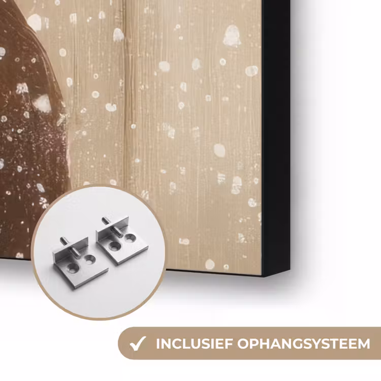 Art Frame - Kerstman - Rendier - Sneeuw - Kleurrijk — 6