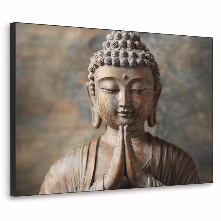 Art Frame - Boedha - Beeld - Bruin - Rust — 1