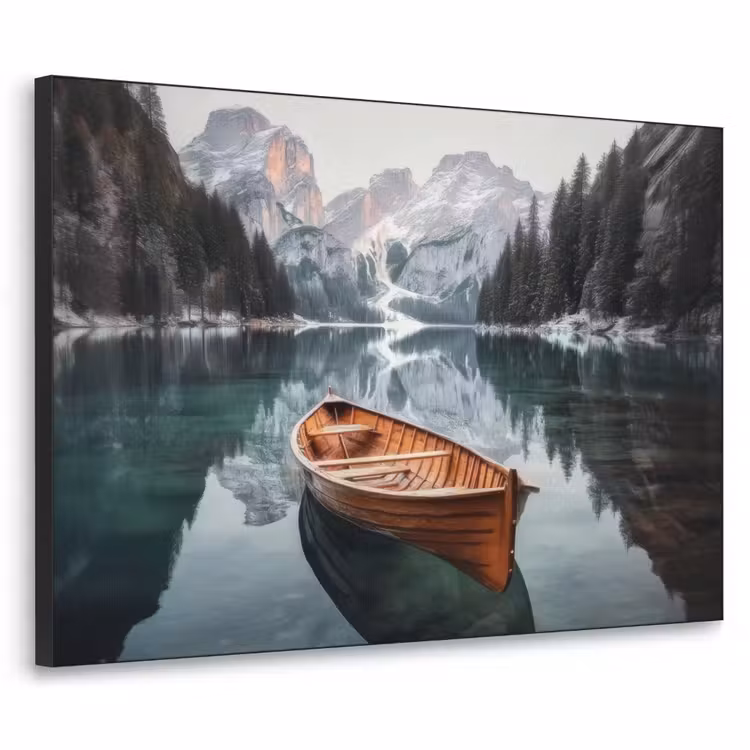 Art Frame - Boot - Bergen - Natuur - Water — 1