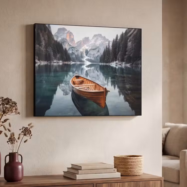 Art Frame - Boot - Bergen - Natuur - Water — 7