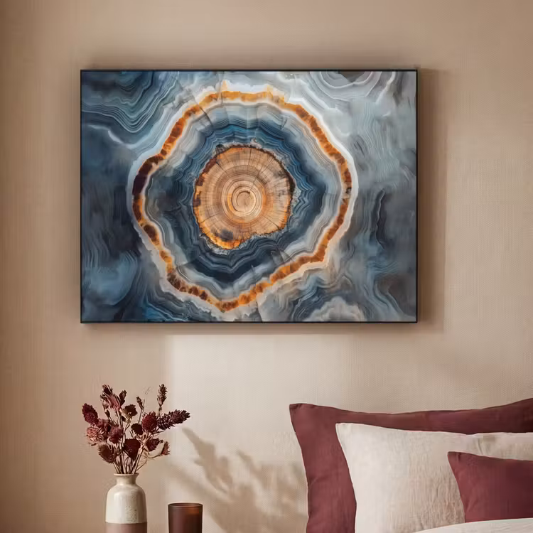 Art Frame - Cirkel - Ringen - Steen - Tinten — 3