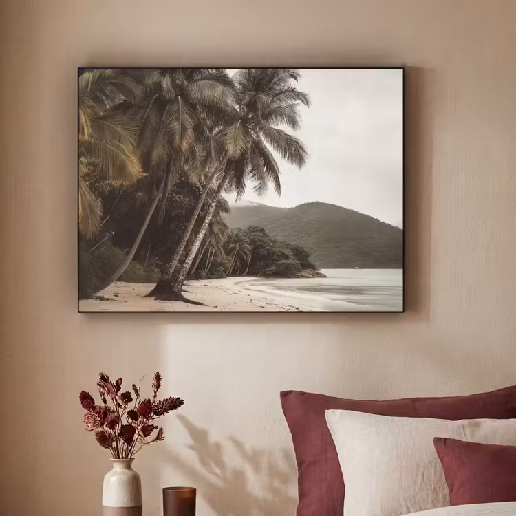 Art Frame - Eiland - Palmboom - Zee — 3