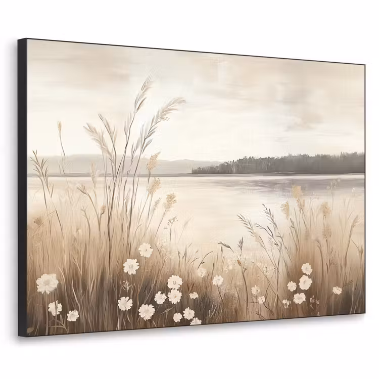 Art Frame - Meer - Water - Natuur - Beige — 1