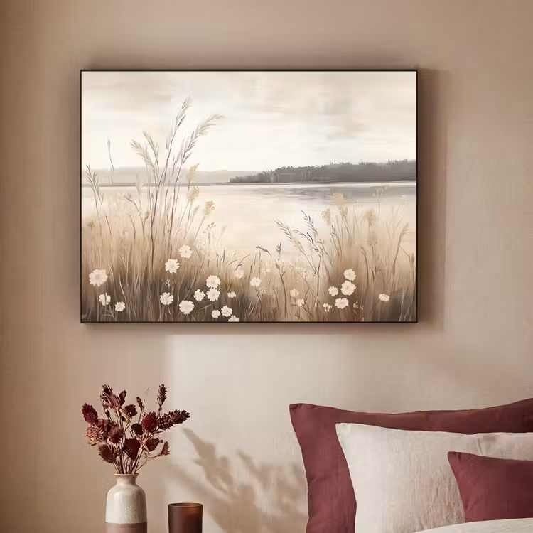 Art Frame - Meer - Water - Natuur - Beige — 3