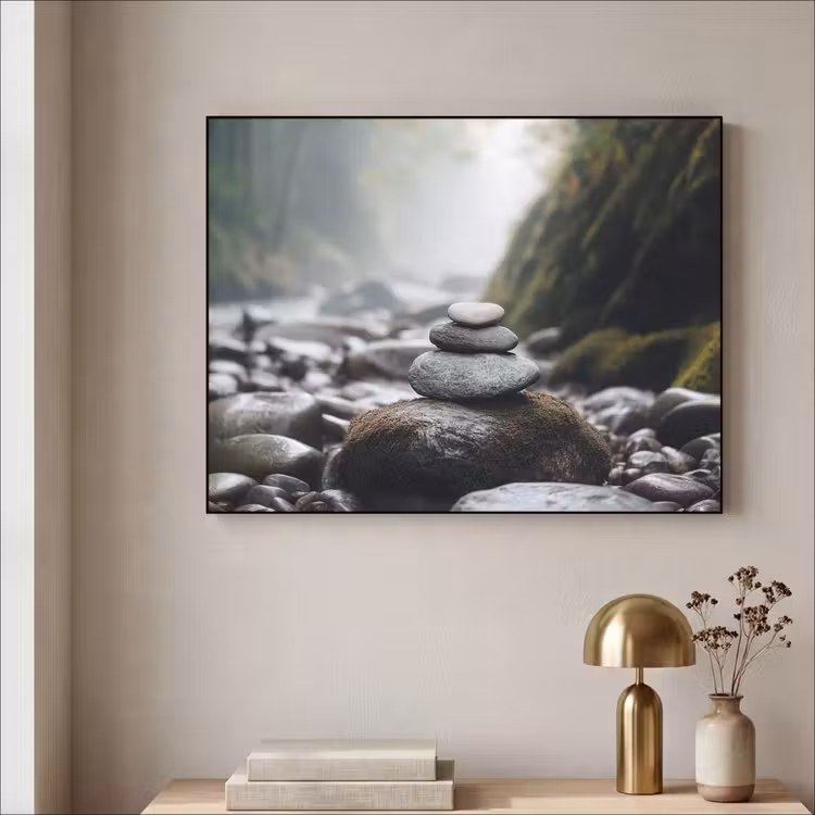 Art Frame - Stenen - Stapel - Natuur — 5