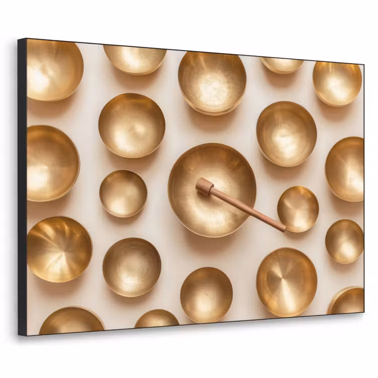 Art Frame - Symmetrisch - Goud - Brons - Balans — 1