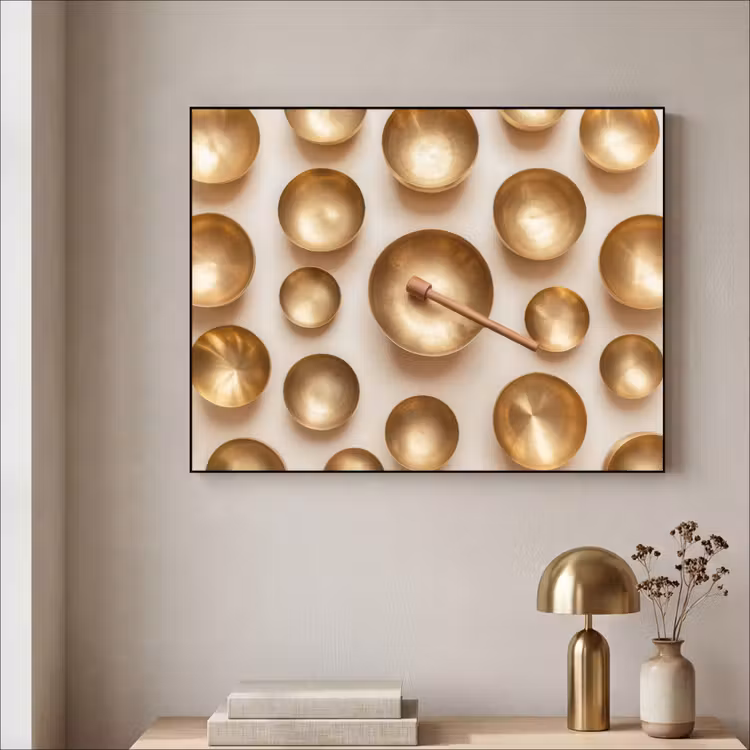 Art Frame - Symmetrisch - Goud - Brons - Balans — 5