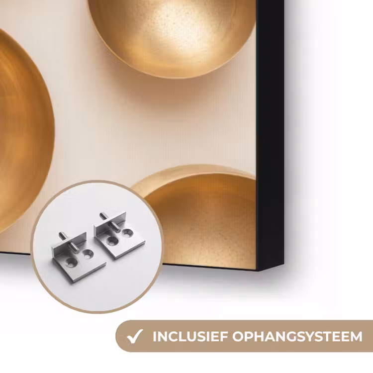 Art Frame - Symmetrisch - Goud - Brons - Balans — 6