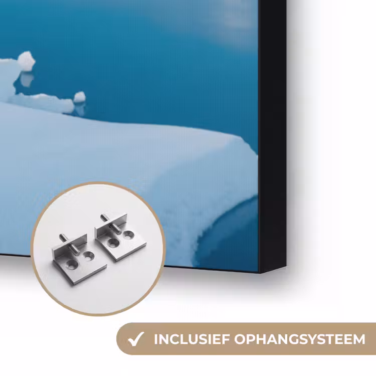 Art Frame - Landschap - Winter - Meer - Bergen - Uitzicht - IJs — 6