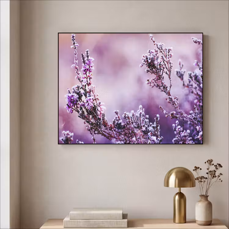 Art Frame - Lavendel - Winter - Bloemen - Paars — 5