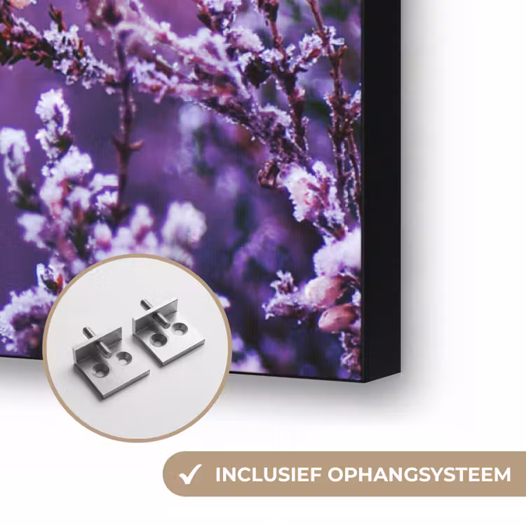 Art Frame - Lavendel - Winter - Bloemen - Paars — 6