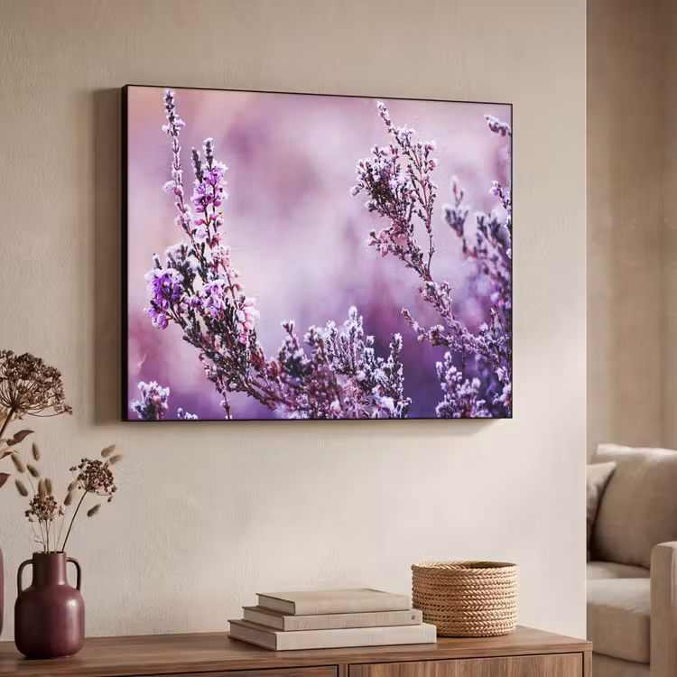 Art Frame - Lavendel - Winter - Bloemen - Paars — 7