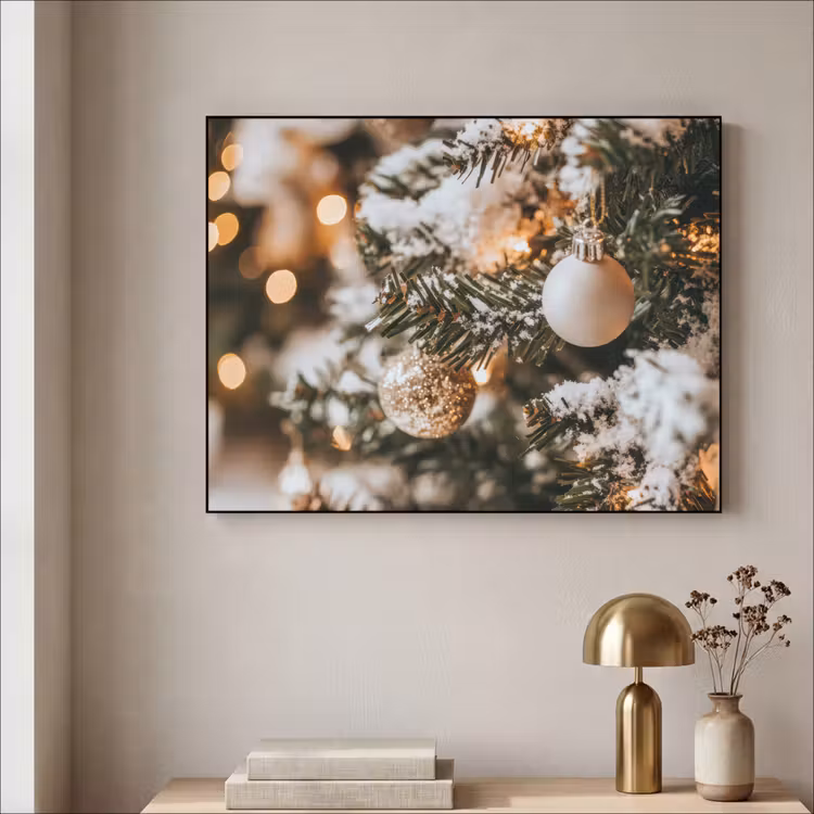 Art Frame - Kerst - Kerstboom - Winter - Binnen - Sneeuw — 5