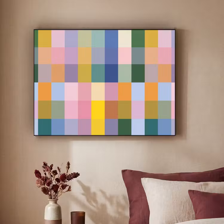 Art Frame - Blokken - Patroon - Gekleurd — 3