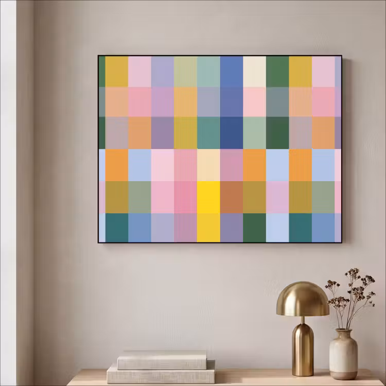 Art Frame - Blokken - Patroon - Gekleurd — 5