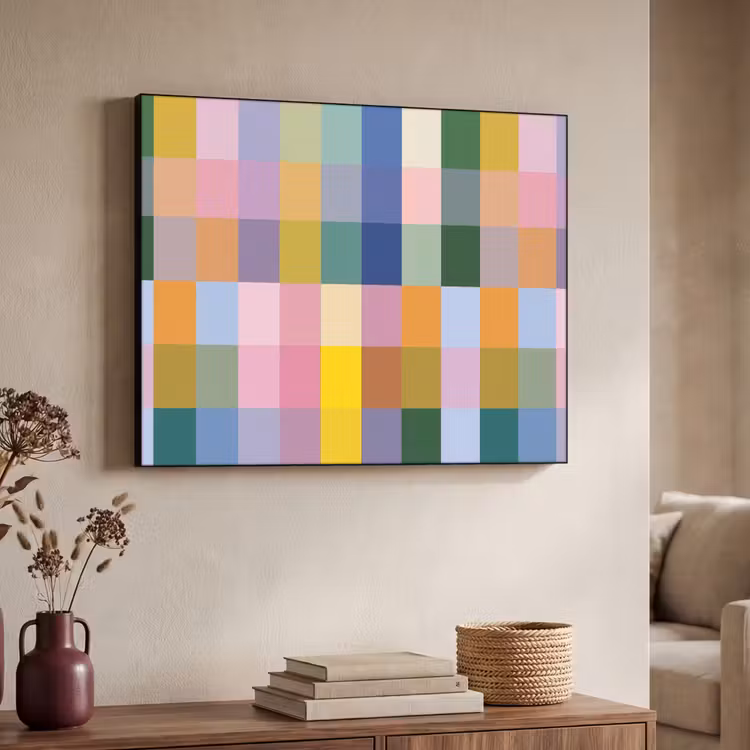 Art Frame - Blokken - Patroon - Gekleurd — 7
