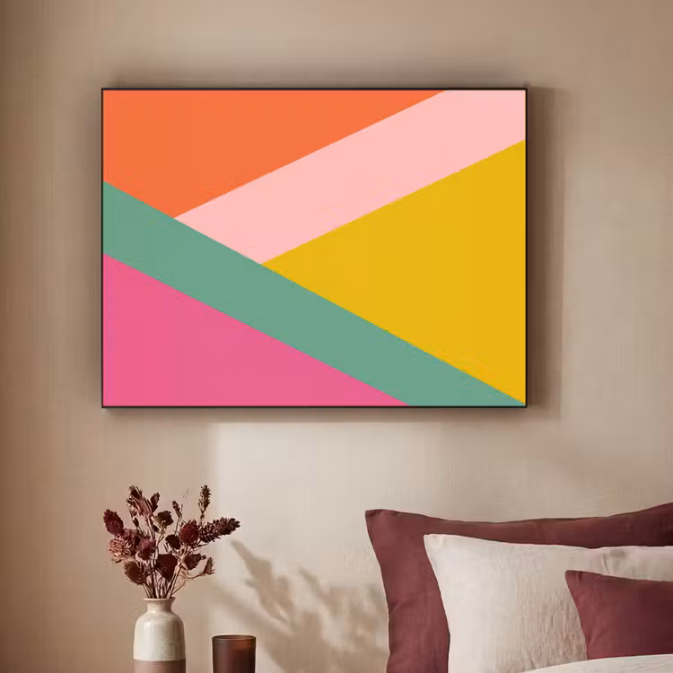 Art Frame - Driehoeken - Kleurrijk - Abstract — 3
