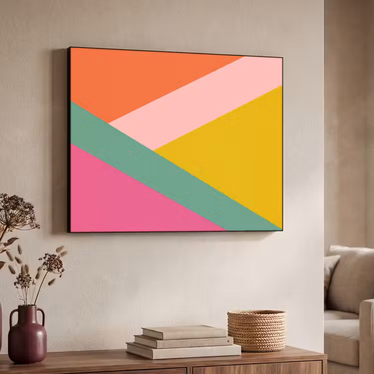 Art Frame - Driehoeken - Kleurrijk - Abstract — 7