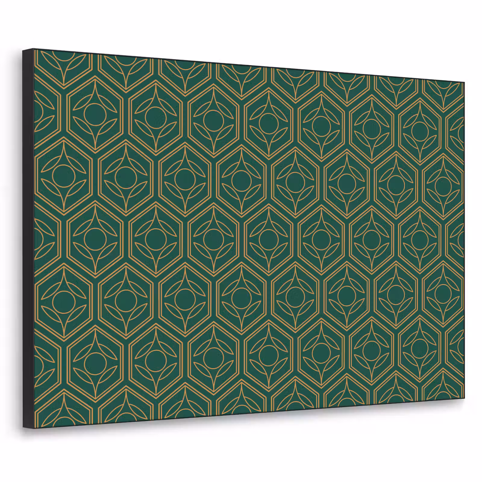 Art Frame - Geometrisch - Patroon - Groen — 1