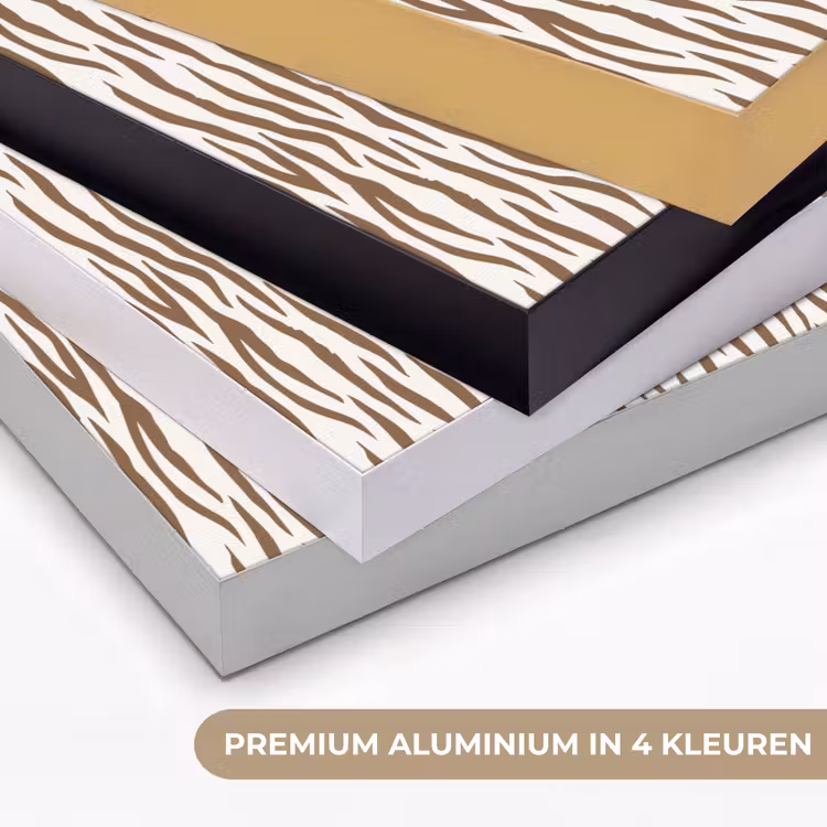 Art Frame - Bruin - Patroon - Zebra — 2