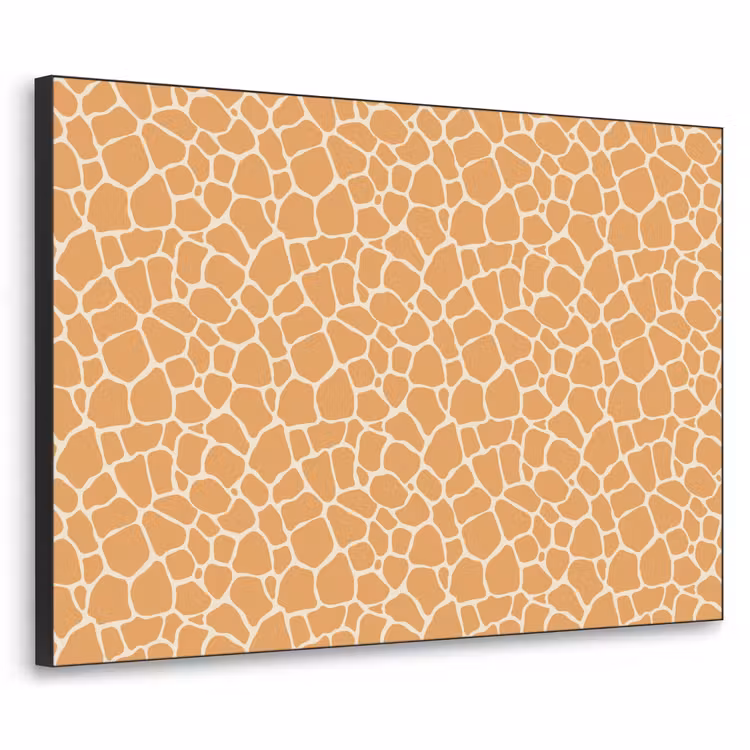Art Frame - Giraf - Oranje - Patroon — 1