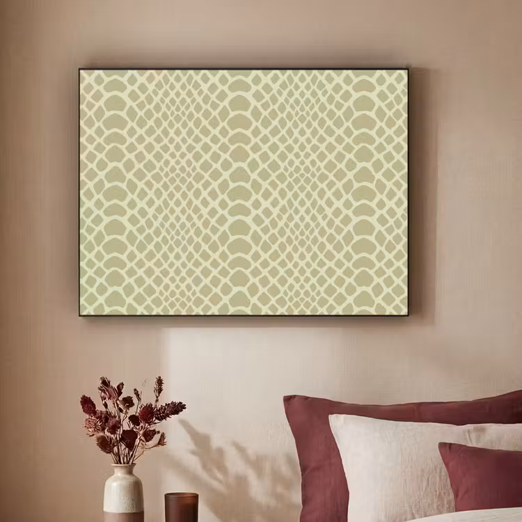 Art Frame - Groen - Patroon - Schubben — 3