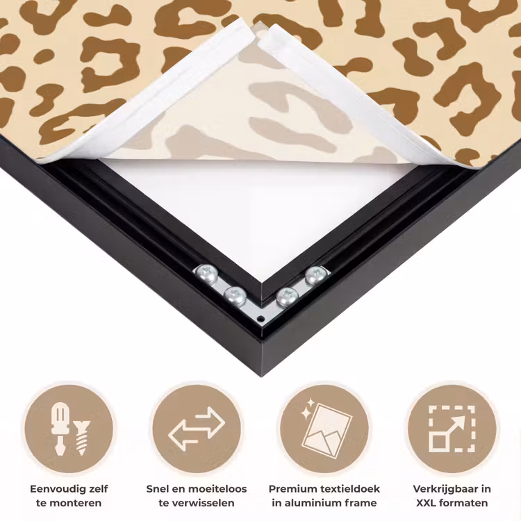 Art Frame - Luipaard - Bruin - Patroon — 4